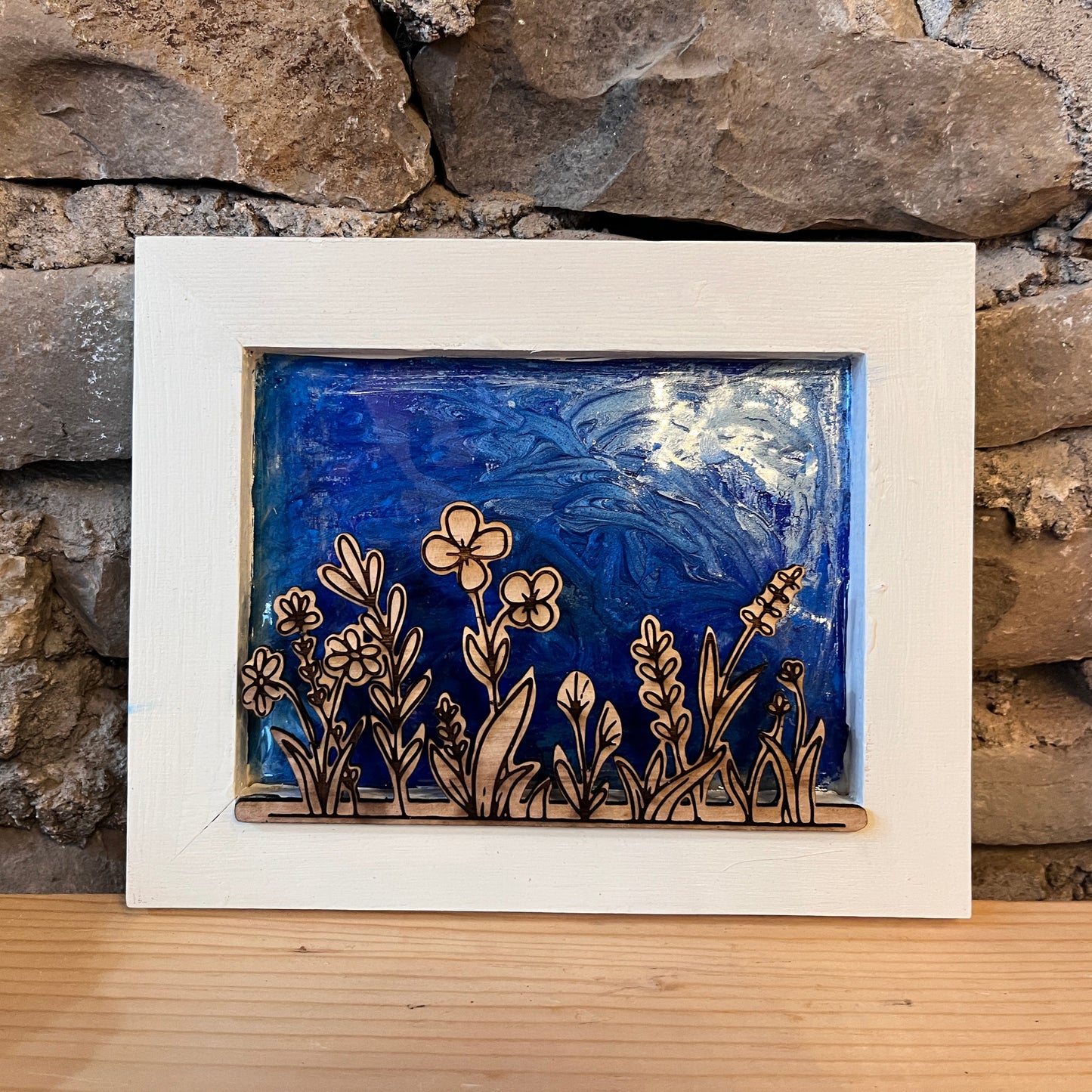 Epoxy Flower Field Art Workshop