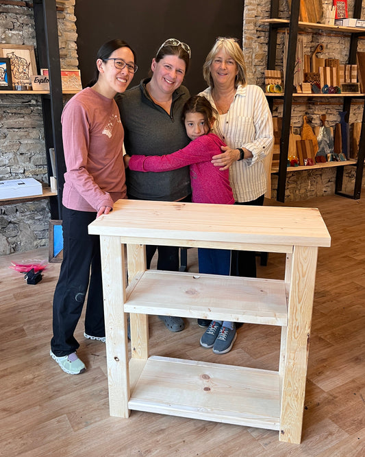 DIY Entryway Table Workshop