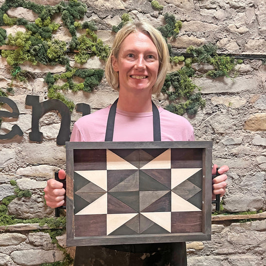 Wood Mosaic Tray Workshop