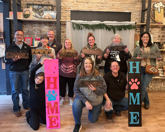 Pet Name Leash Holder Workshop