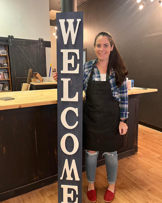 Porch Welcome Sign Workshop