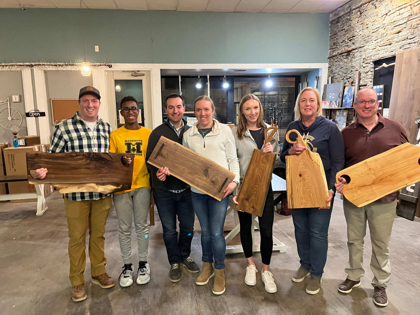 Live-Edge Charcuterie Board Workshop