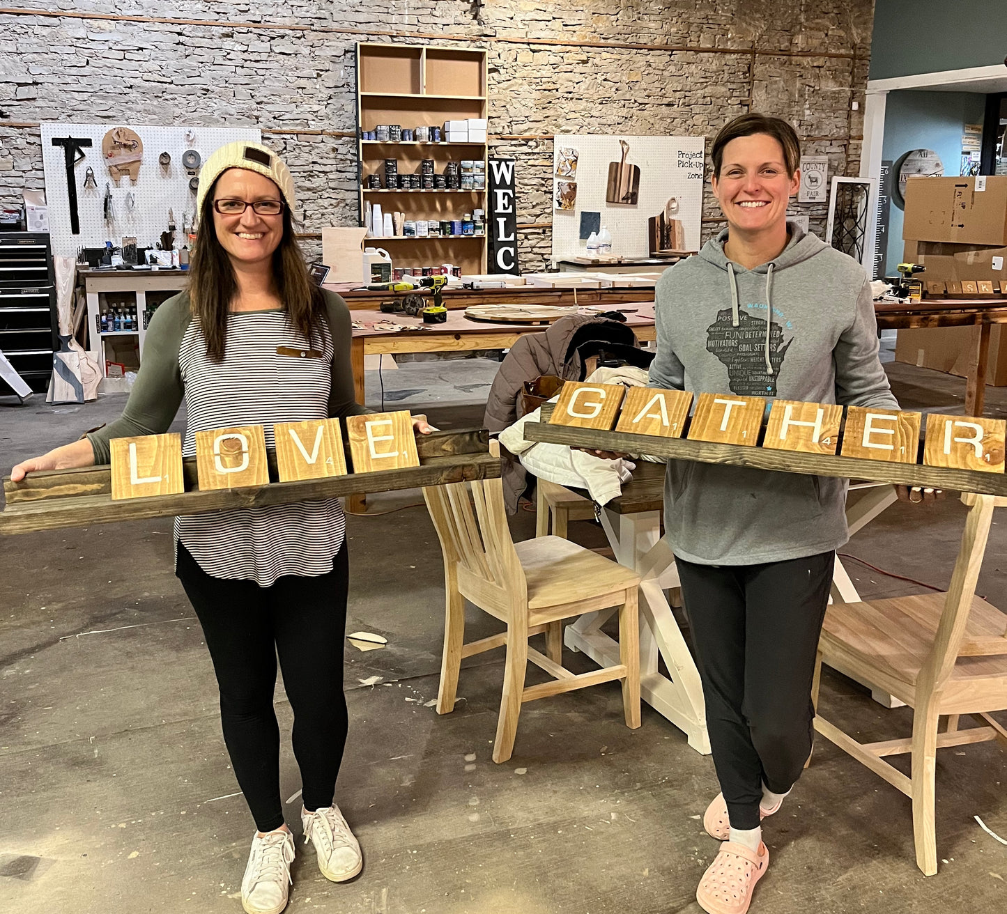 Letter Tile Sign Workshop