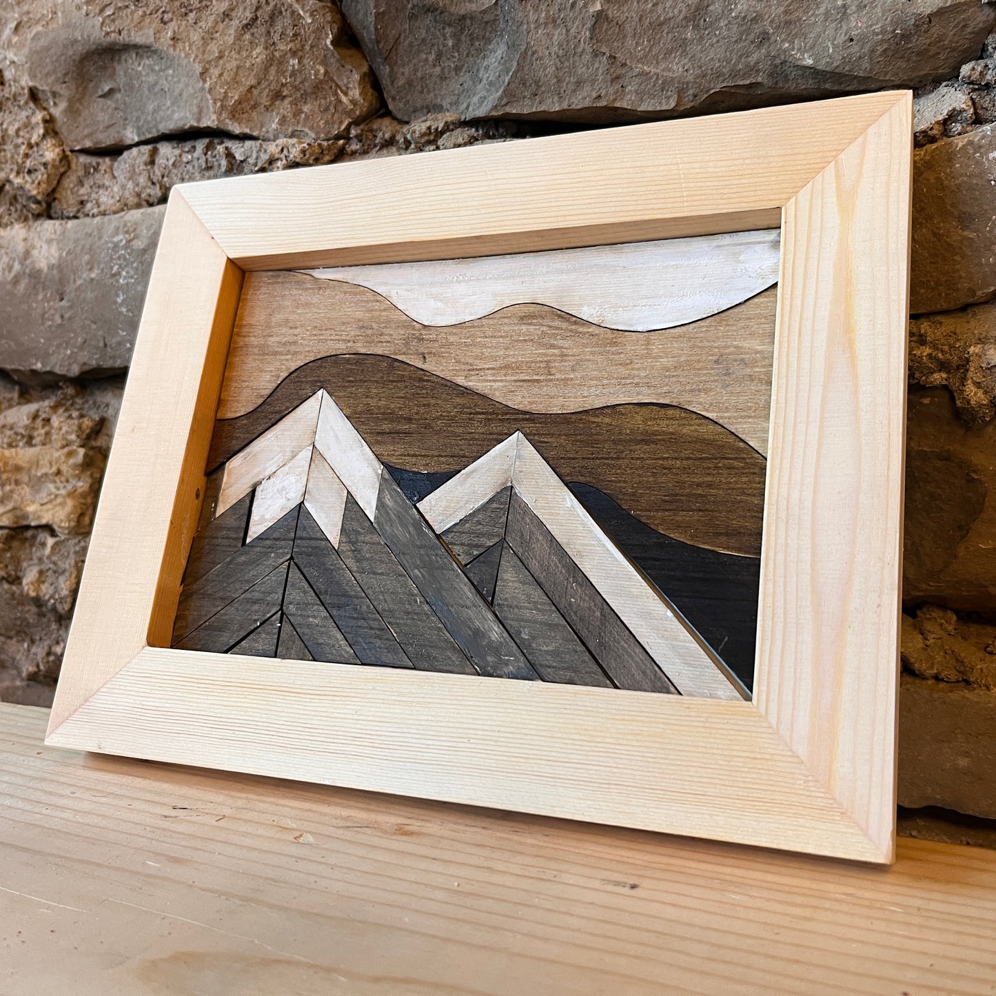 Take & Create Kit: Mountain Mosaic Art