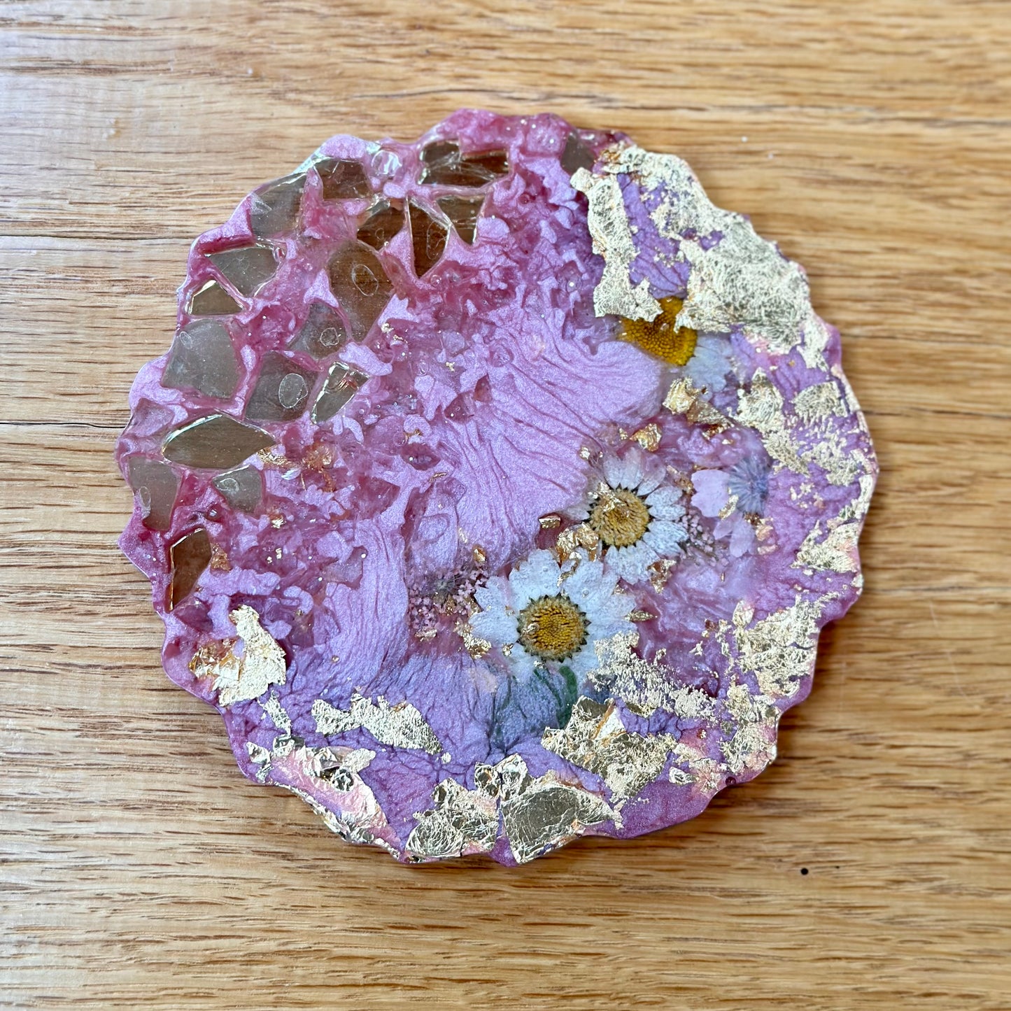 Epoxy Floral Coasters Workshop