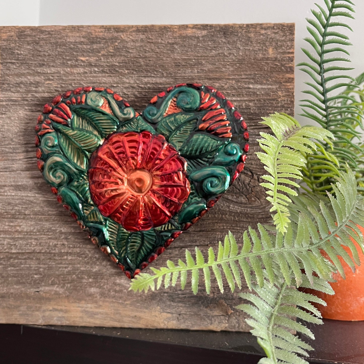 Copper Embossing Heart Workshop