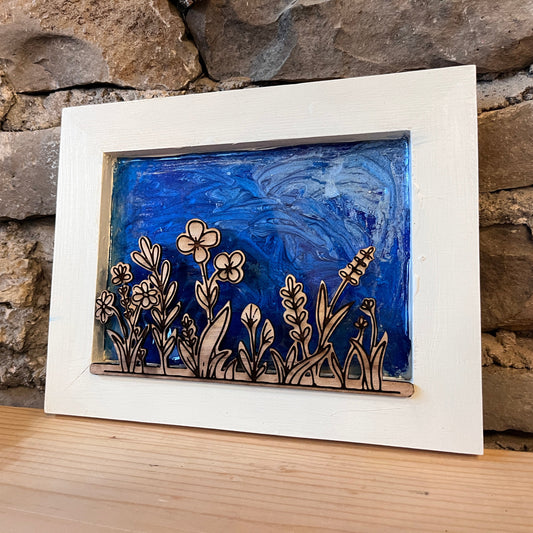 Epoxy Flower Field Art Workshop