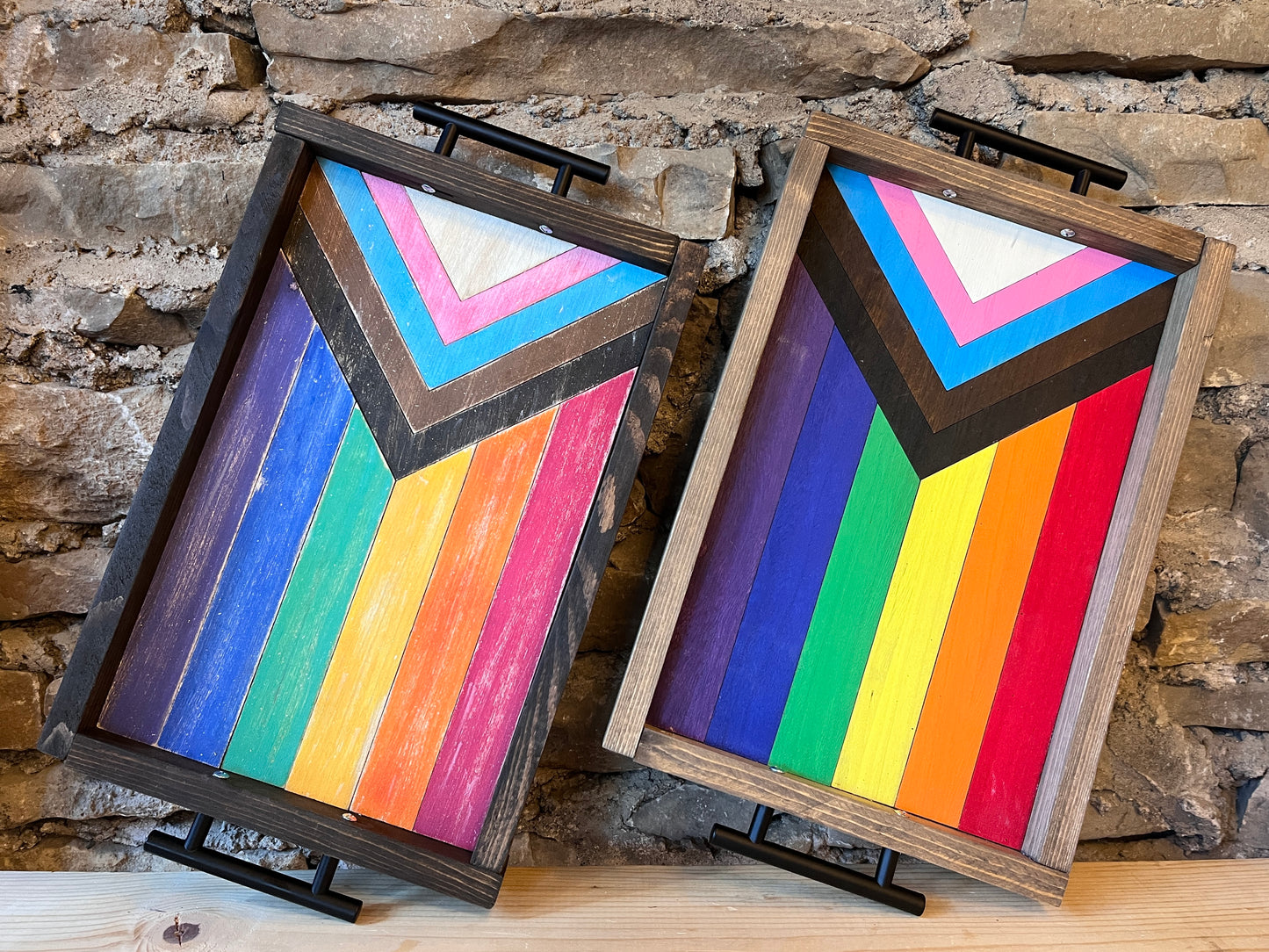 Pride Flag Tray Workshop