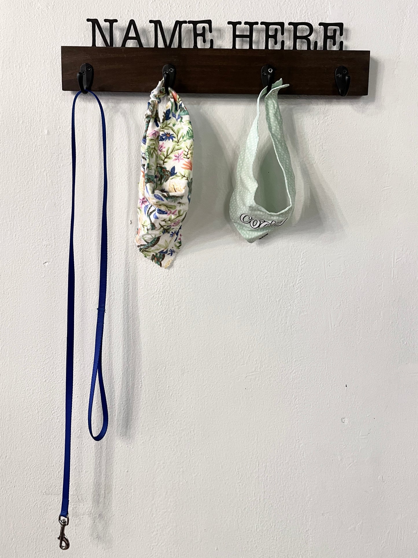 Pet Name Leash Holder Workshop