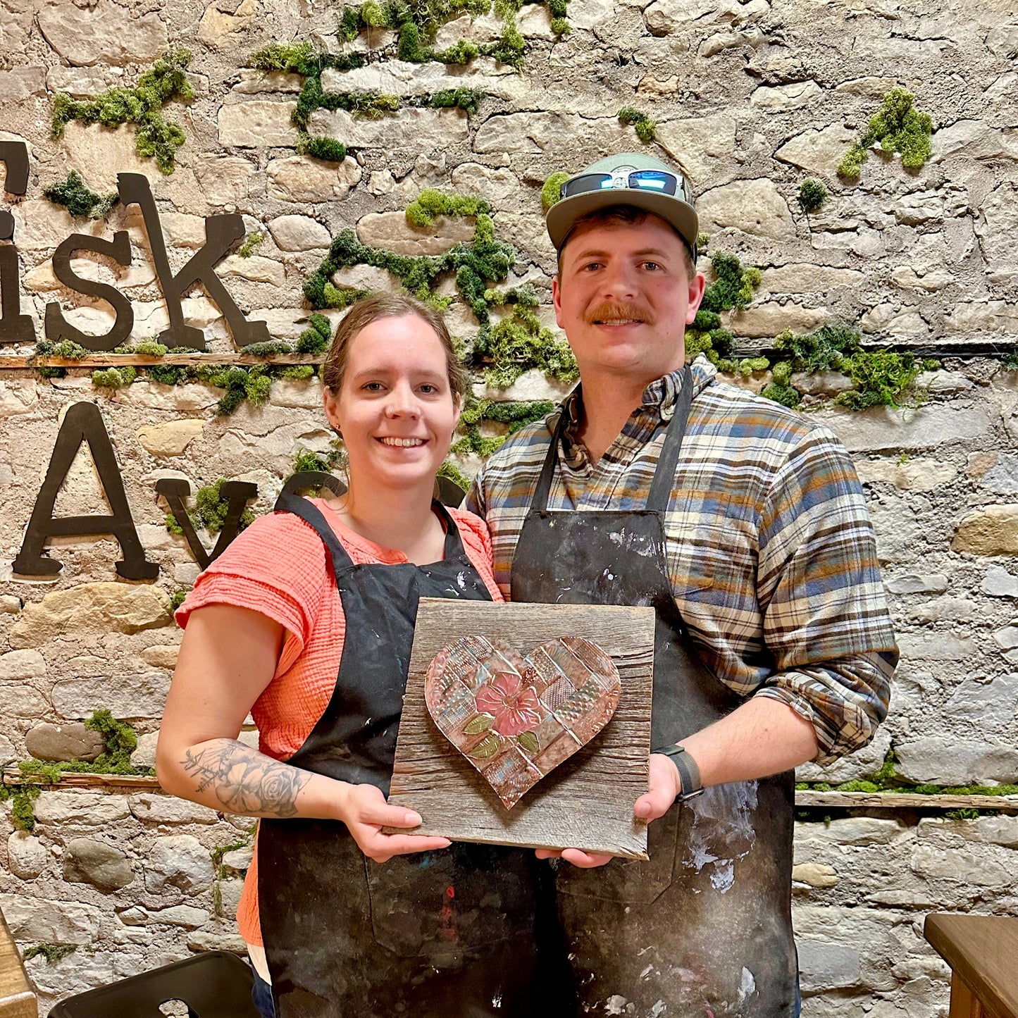 Copper Embossing Heart Workshop