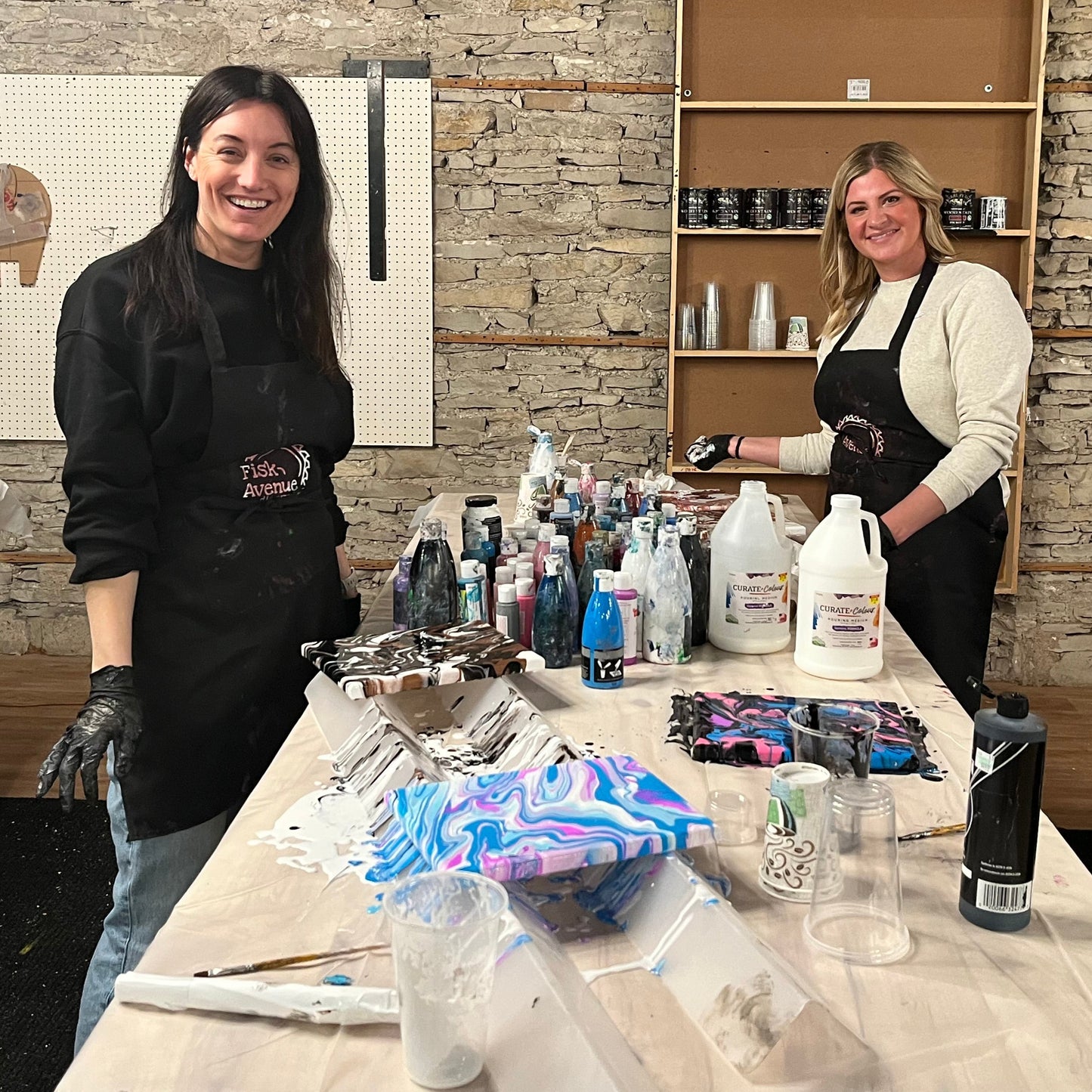 Fluid Art Painting Workshop