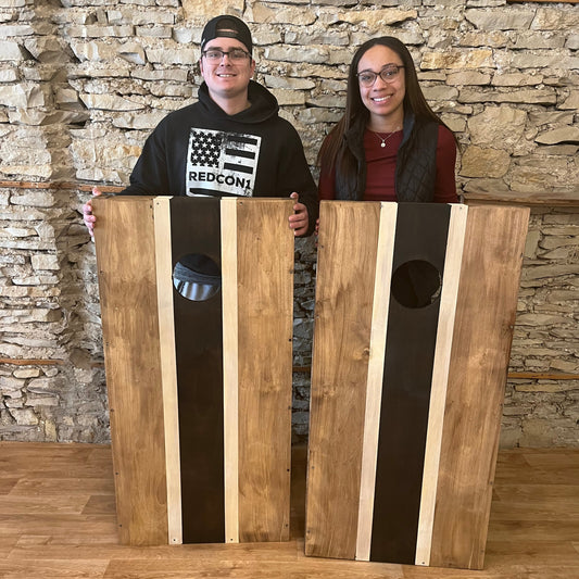 Wooden Cornhole Boards Workshop
