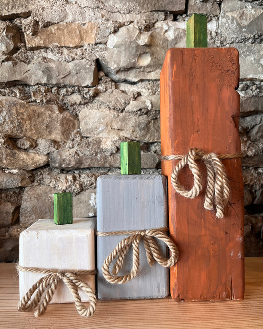 Rustic Pumpkin Trio Workshop