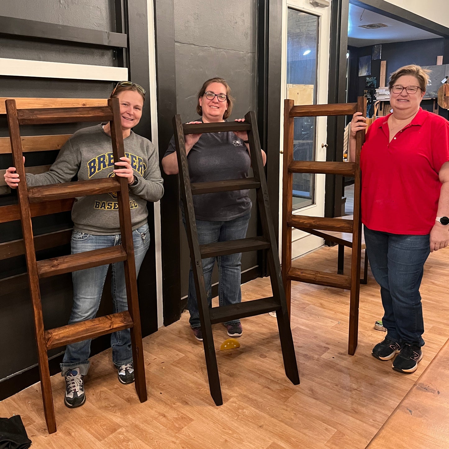 DIY Blanket Ladder Workshop