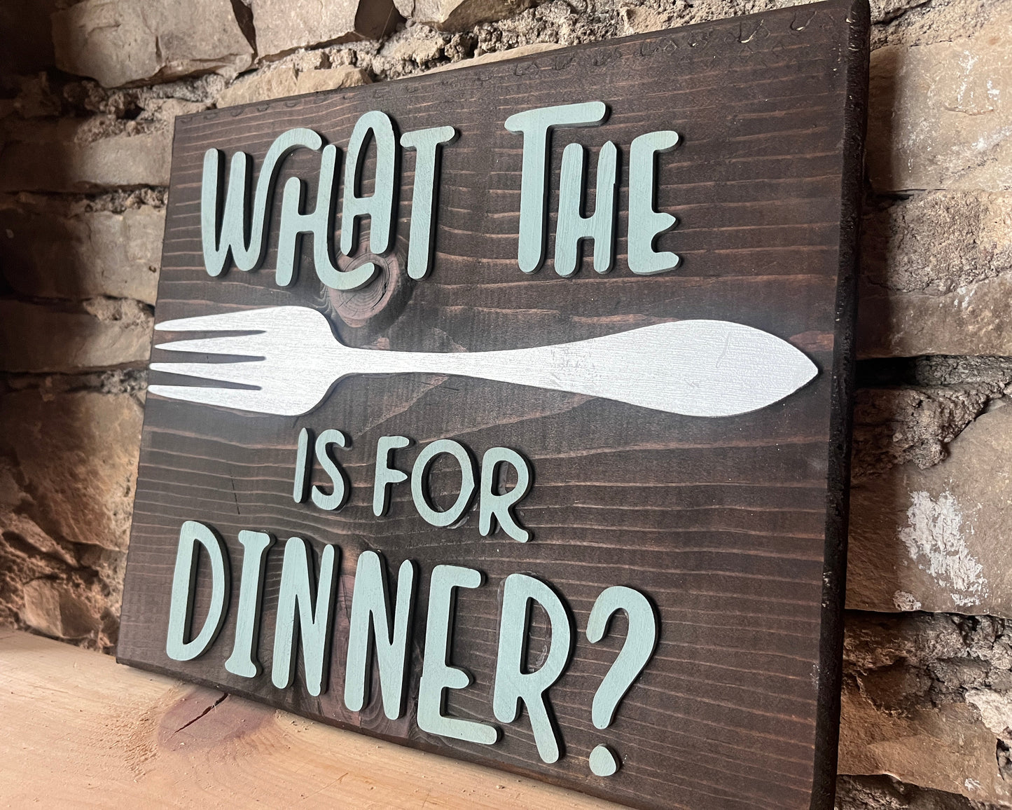 Sign Painting Workshop: What the Fork is for Dinner?