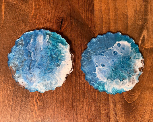 Epoxy Ocean Coasters Workshop