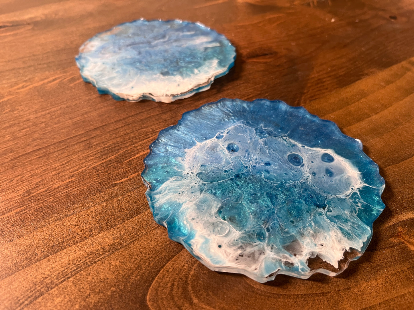 Ocean Pour Workshop: Epoxy Coasters