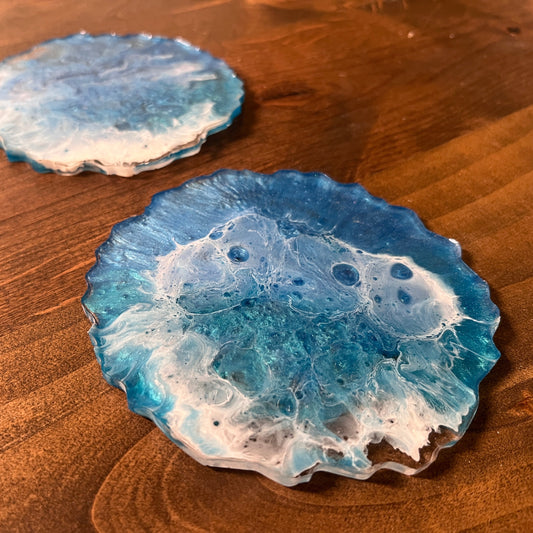 Epoxy Ocean Coasters Workshop