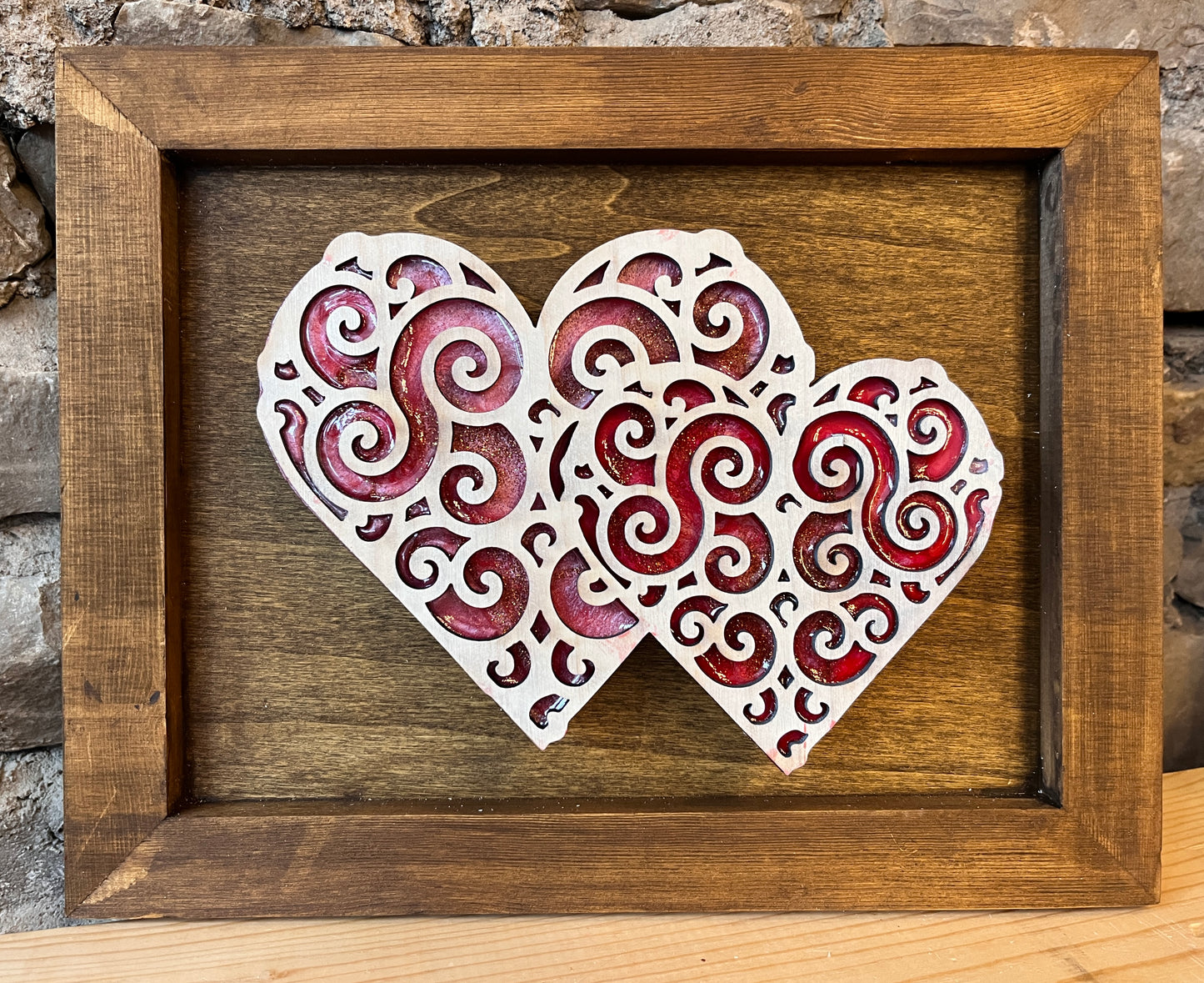 Epoxy Heart Mandala Workshop