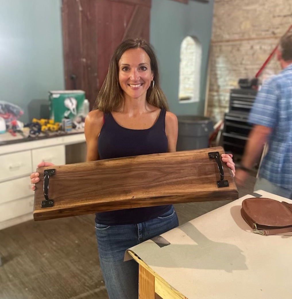 Live-Edge Charcuterie Board Workshop