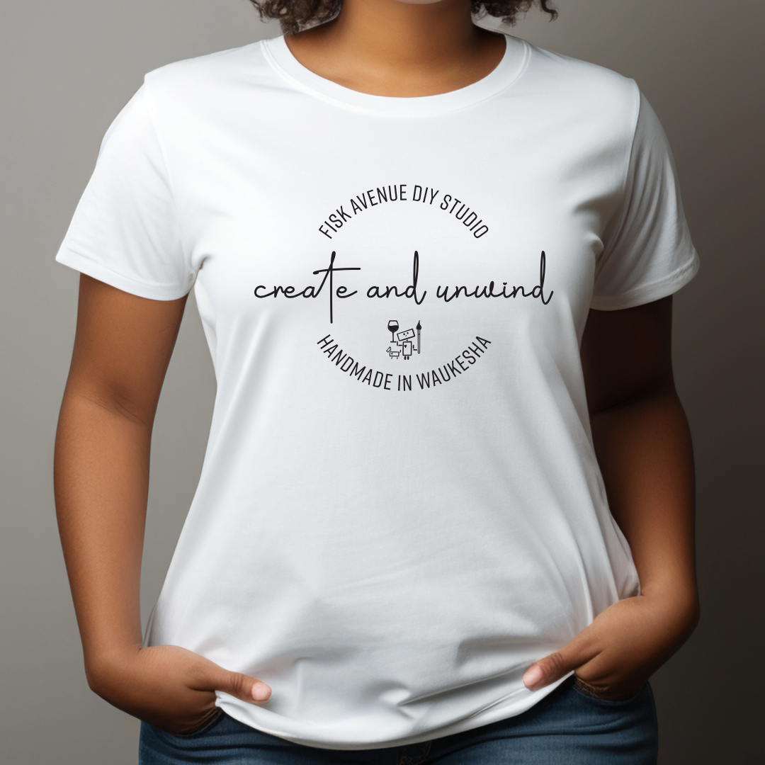 Fisk Avenue Create and Unwind T-Shirt