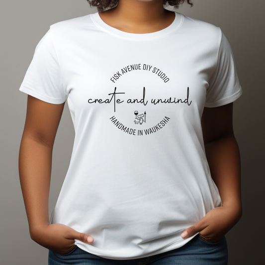 Fisk Avenue Create and Unwind T-Shirt