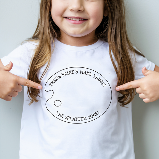 Throw Paint & Make Things Splatter T-Shirt