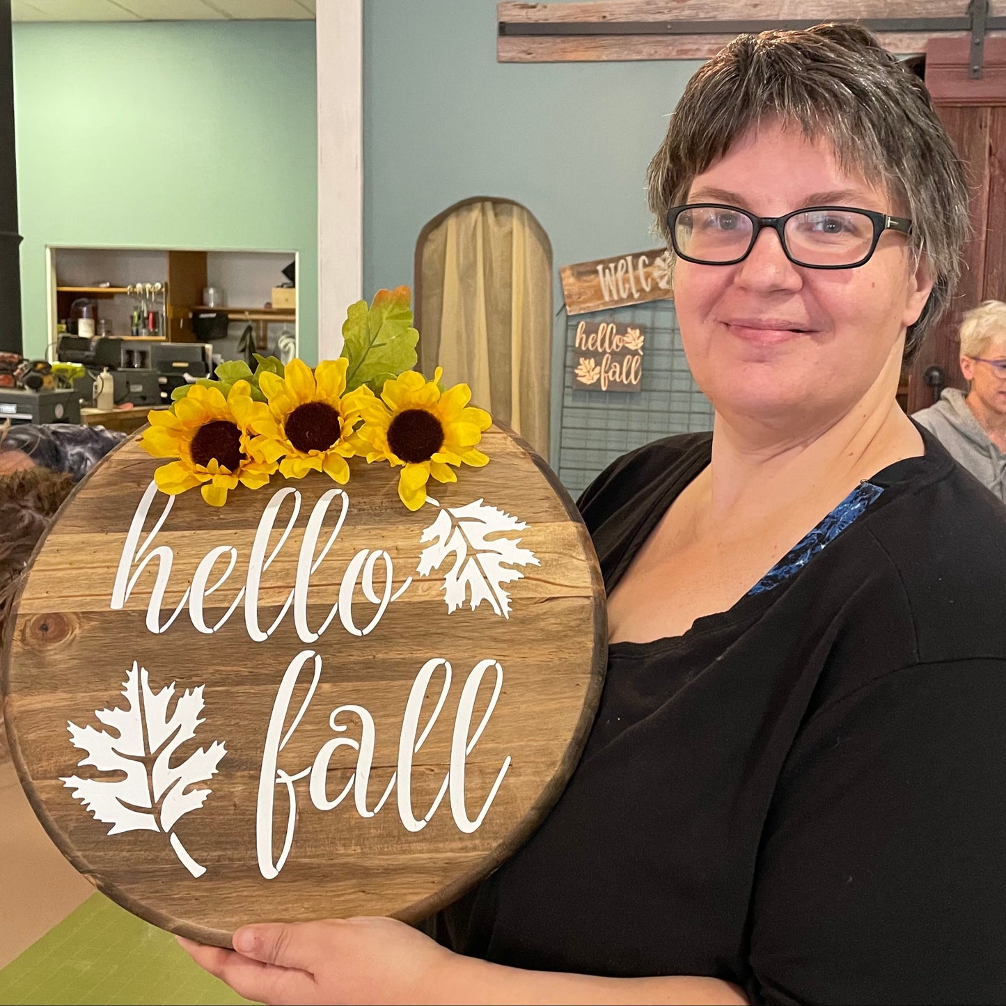 Hello Fall Sign Workshop