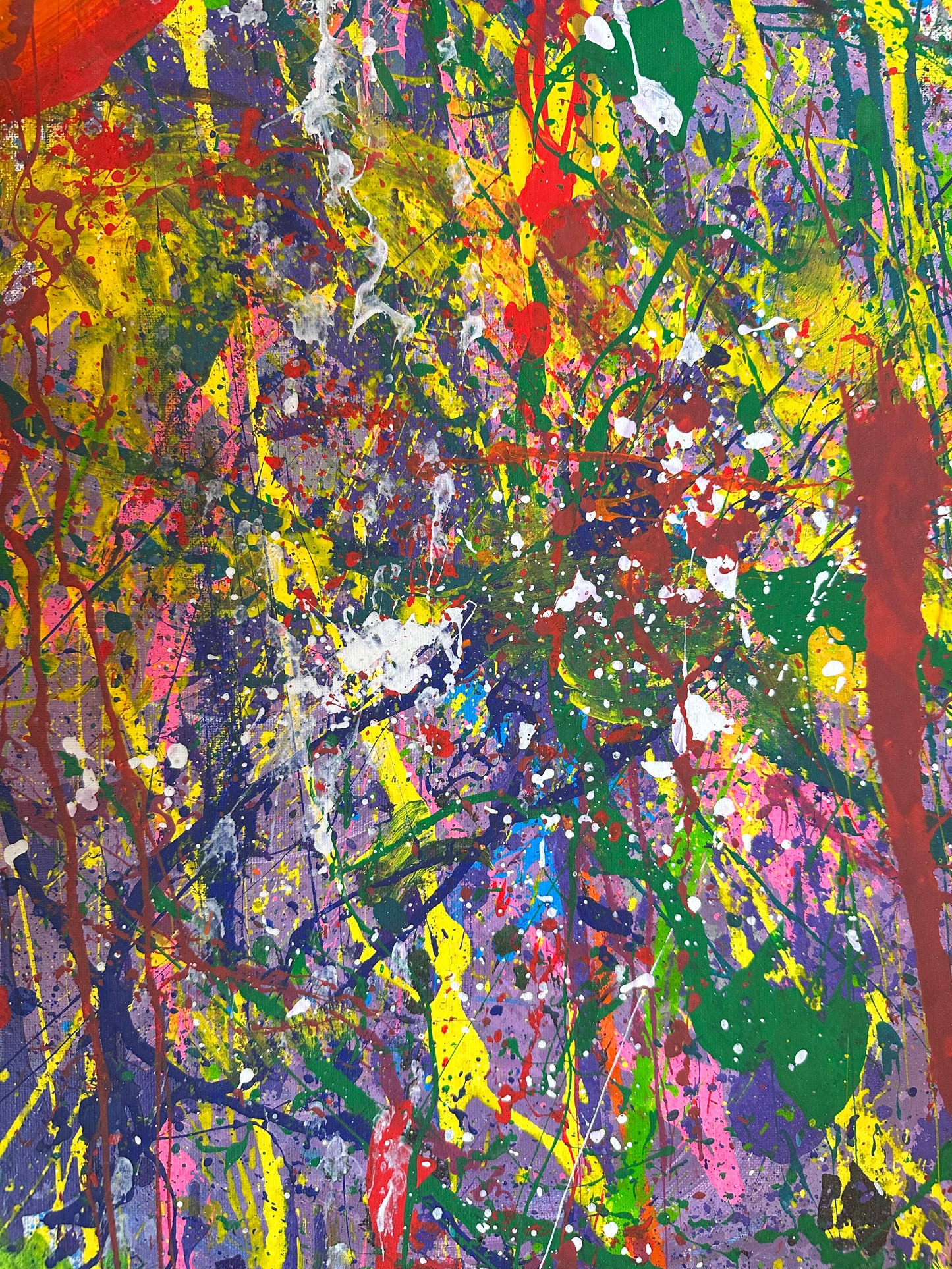 Groupon Splatter Painting Party