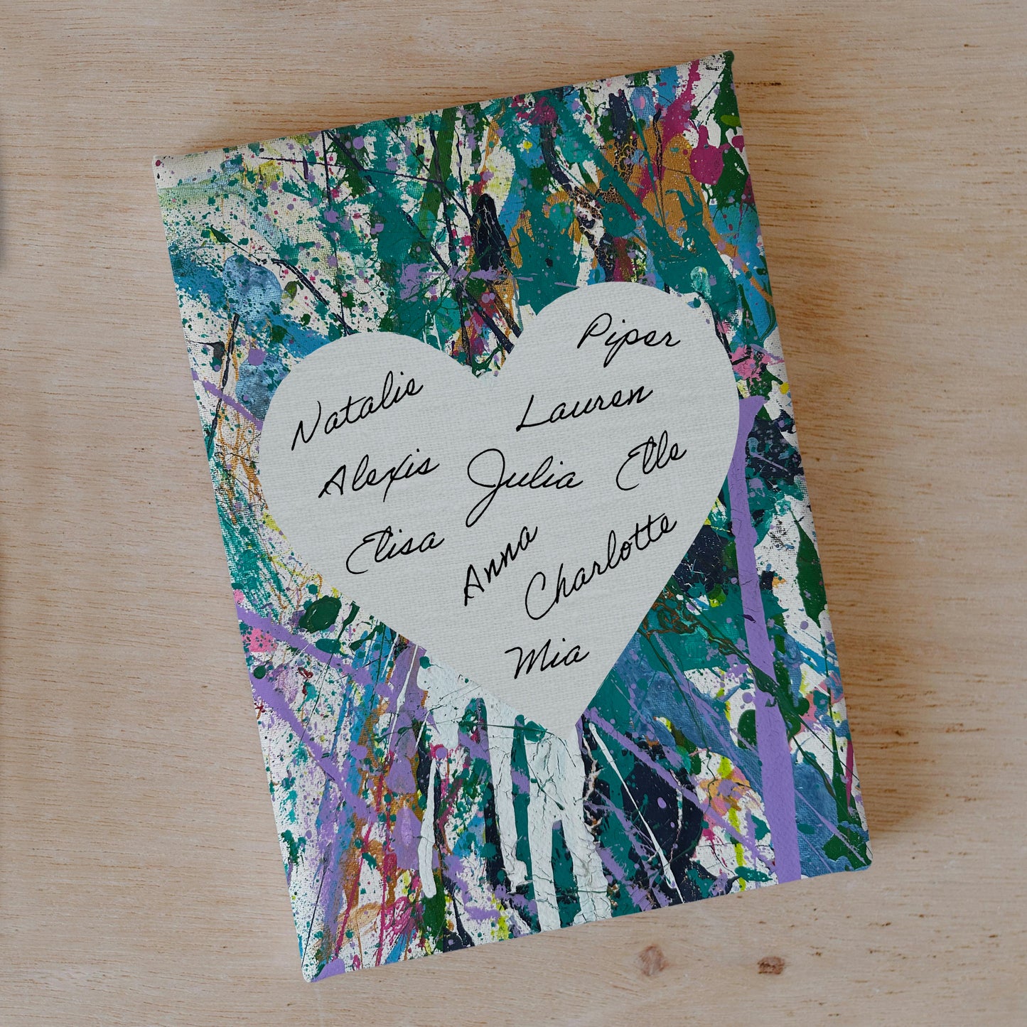 The Splatter Zone! Stencil Canvas