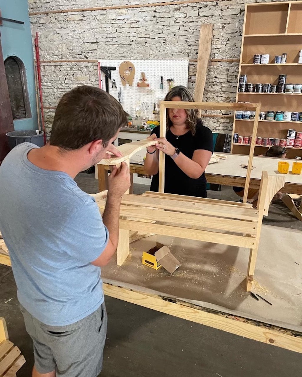 Wisconsin Adirondack Chair Workshop
