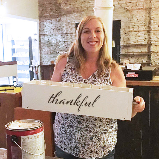 Wooden Centerpiece Workshop