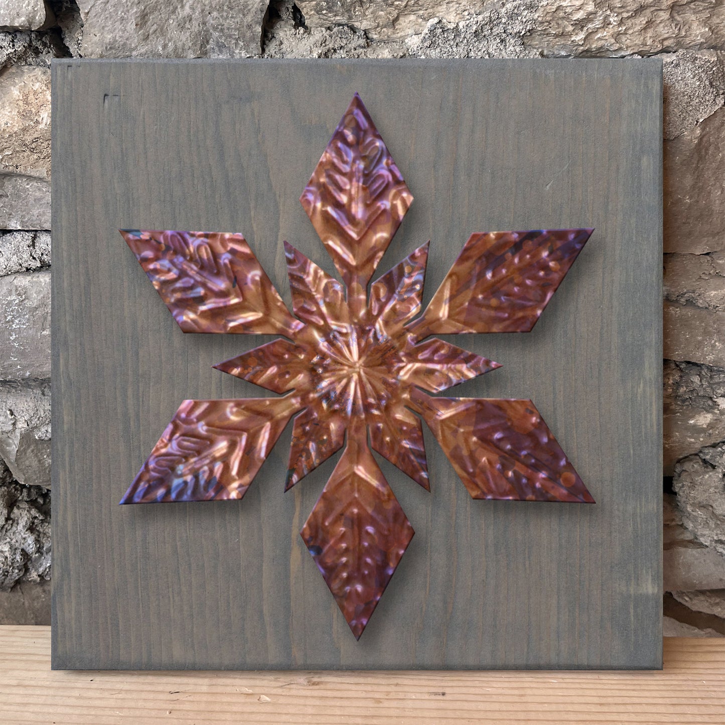 Copper Embossing Snowflake Workshop