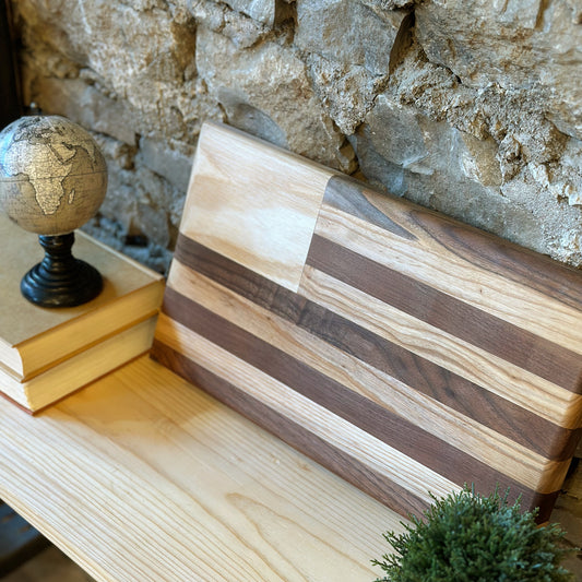 American Flag Cutting Board