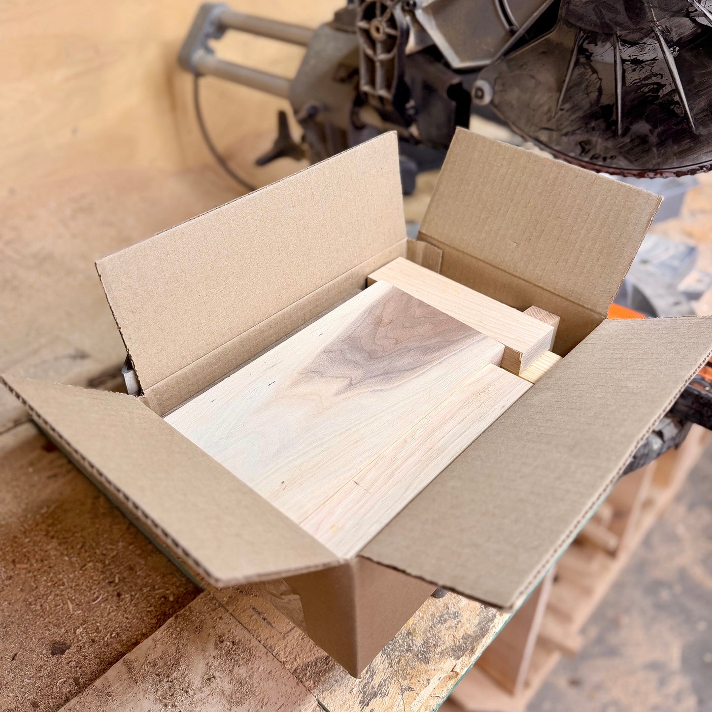 Mystery Hardwood Scrap Box