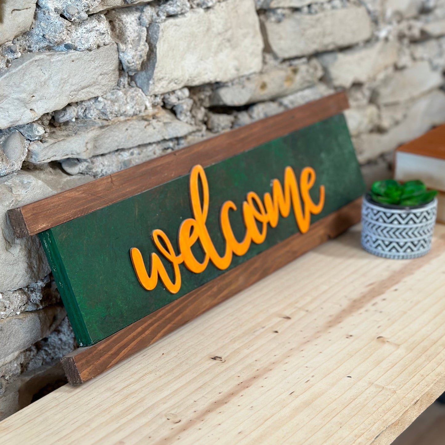 Farmhouse Welcome Sign