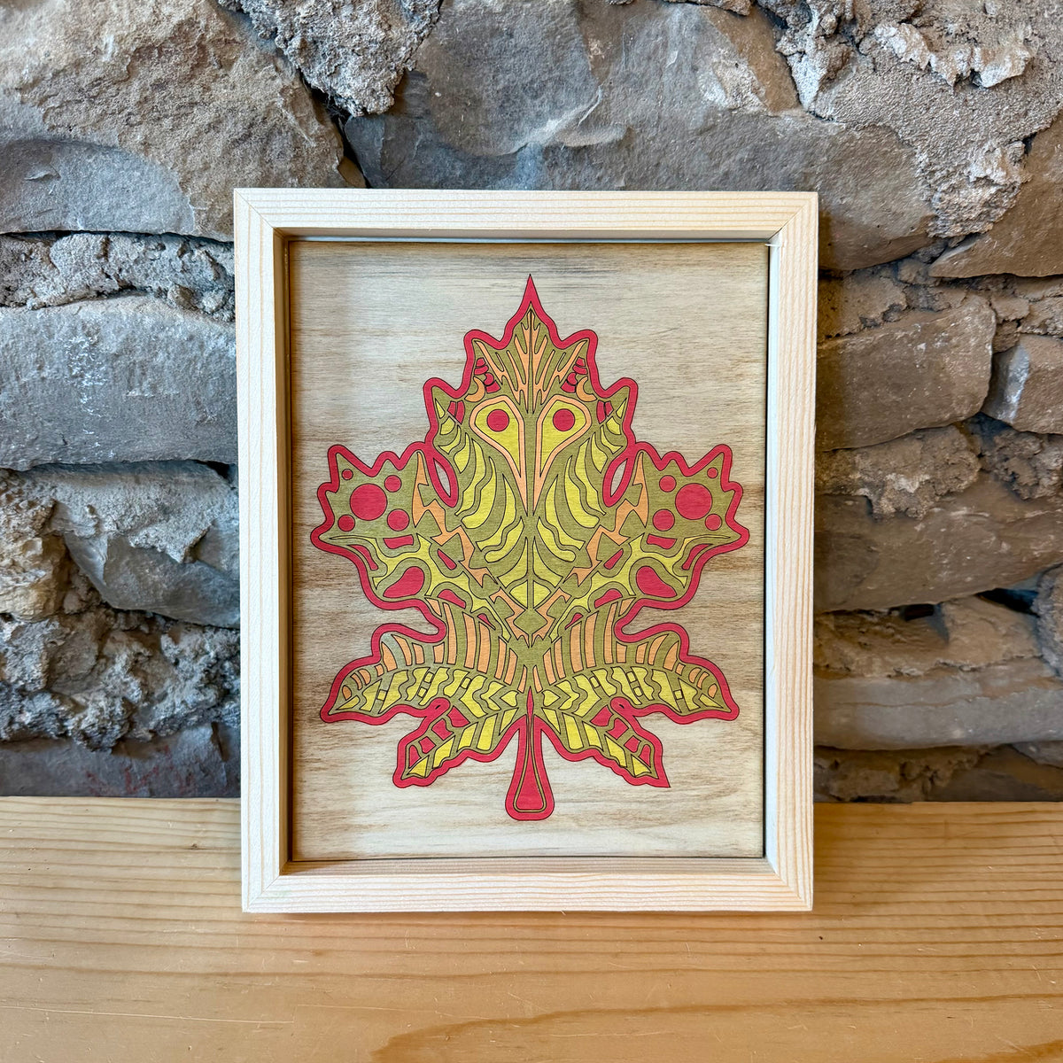 Autumn Leaf Wood Art Workshop