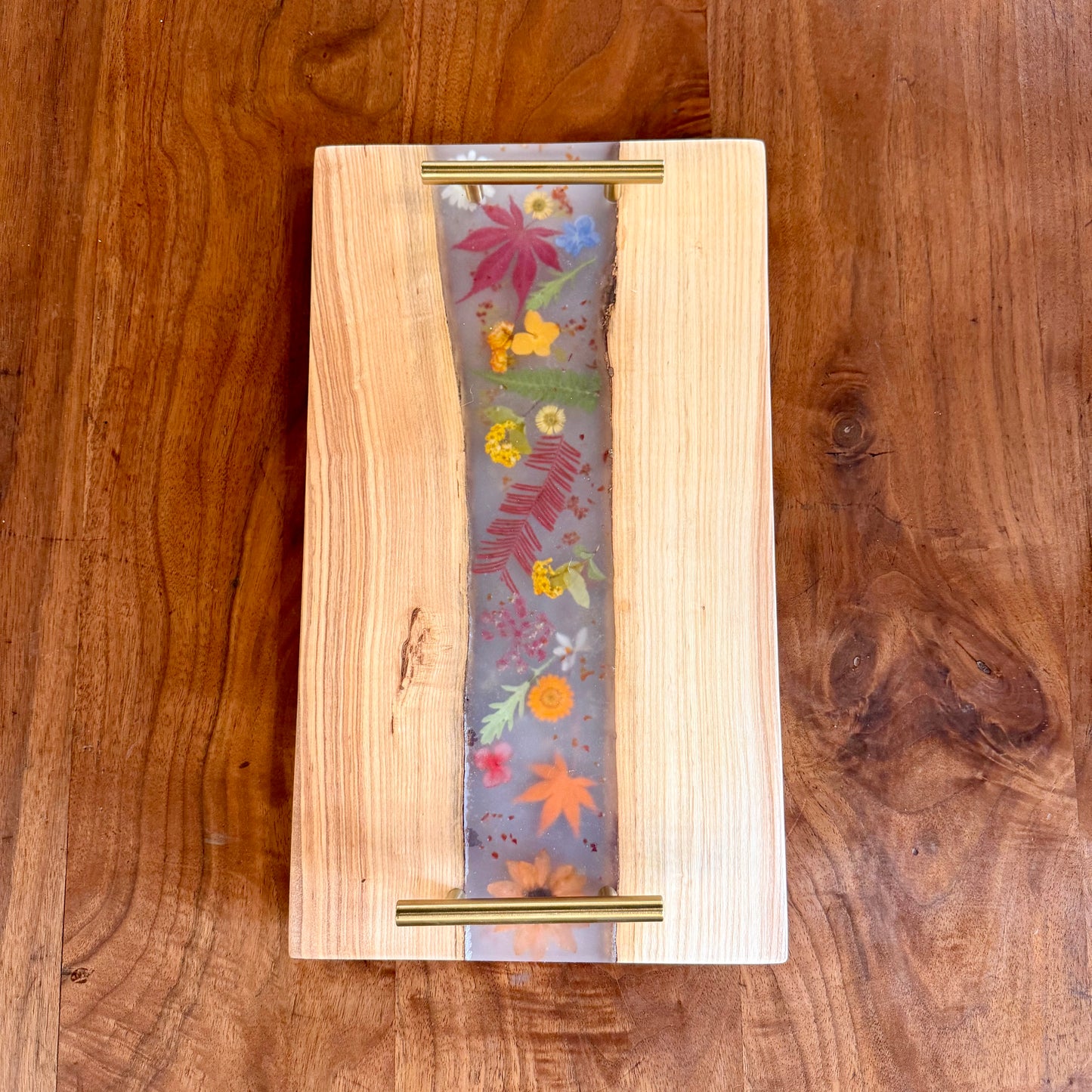 Fall Epoxy River Tray Workshop