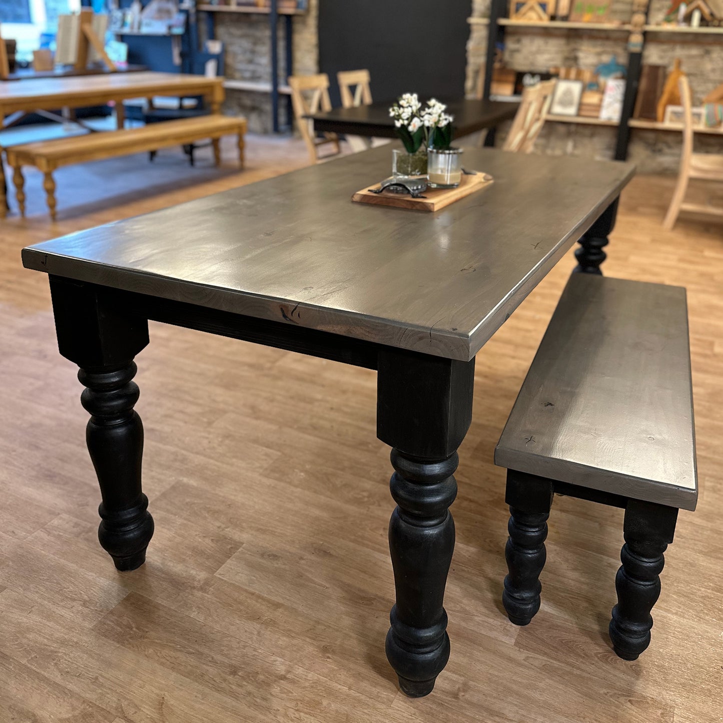 DIY Dining Table Workshop - Turned Legs