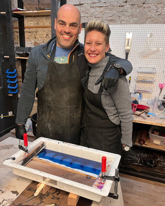 Epoxy Shore Serving Tray Workshop