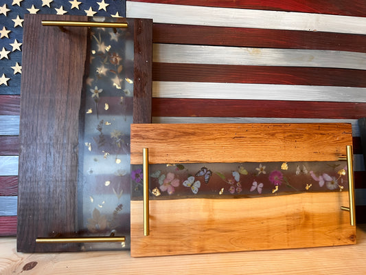 Epoxy Wildflower Tray Workshop