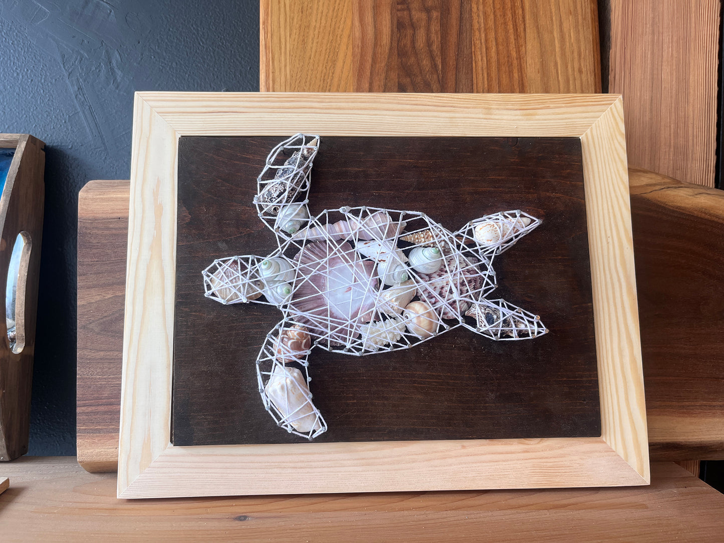 Seashell String Art Workshop – Fisk Avenue
