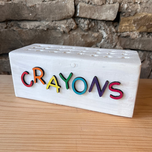 Kids' Crayon Holder Workshop