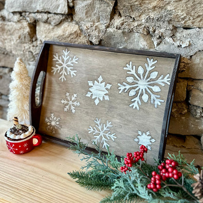 Snowflake Serving Tray Workshop