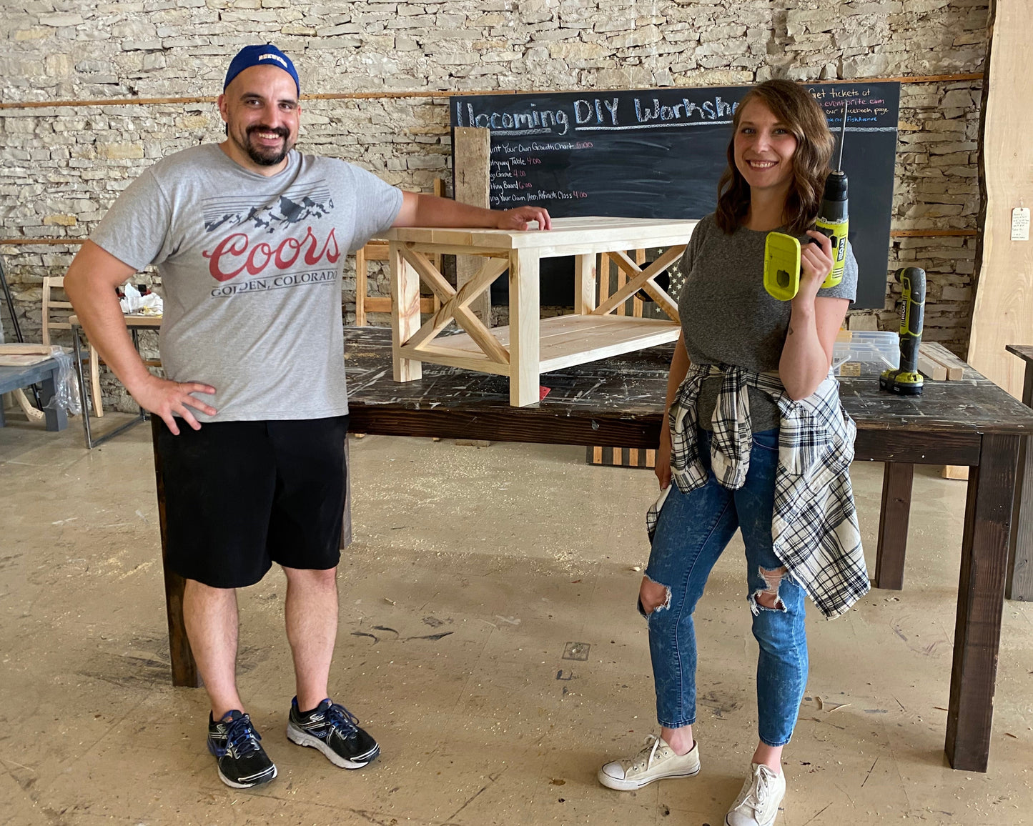DIY Coffee Table Workshop