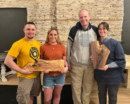 Cribbage Board Workshop: Live-Edge Style