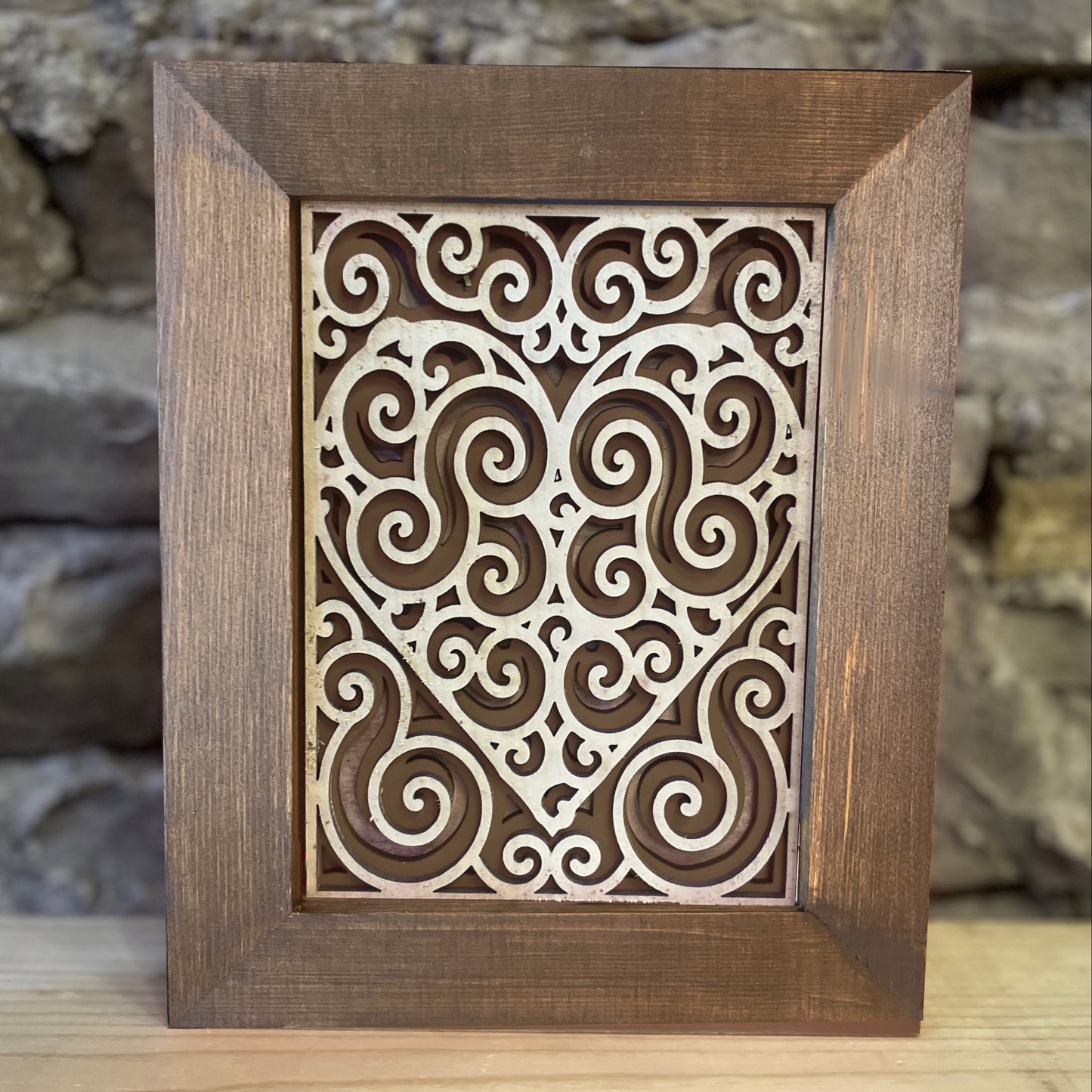 Framed Heart Mandala Workshop