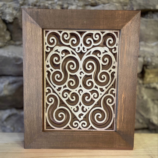 Framed Heart Mandala Workshop