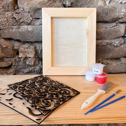 Take & Create Kit: Heart Mandala