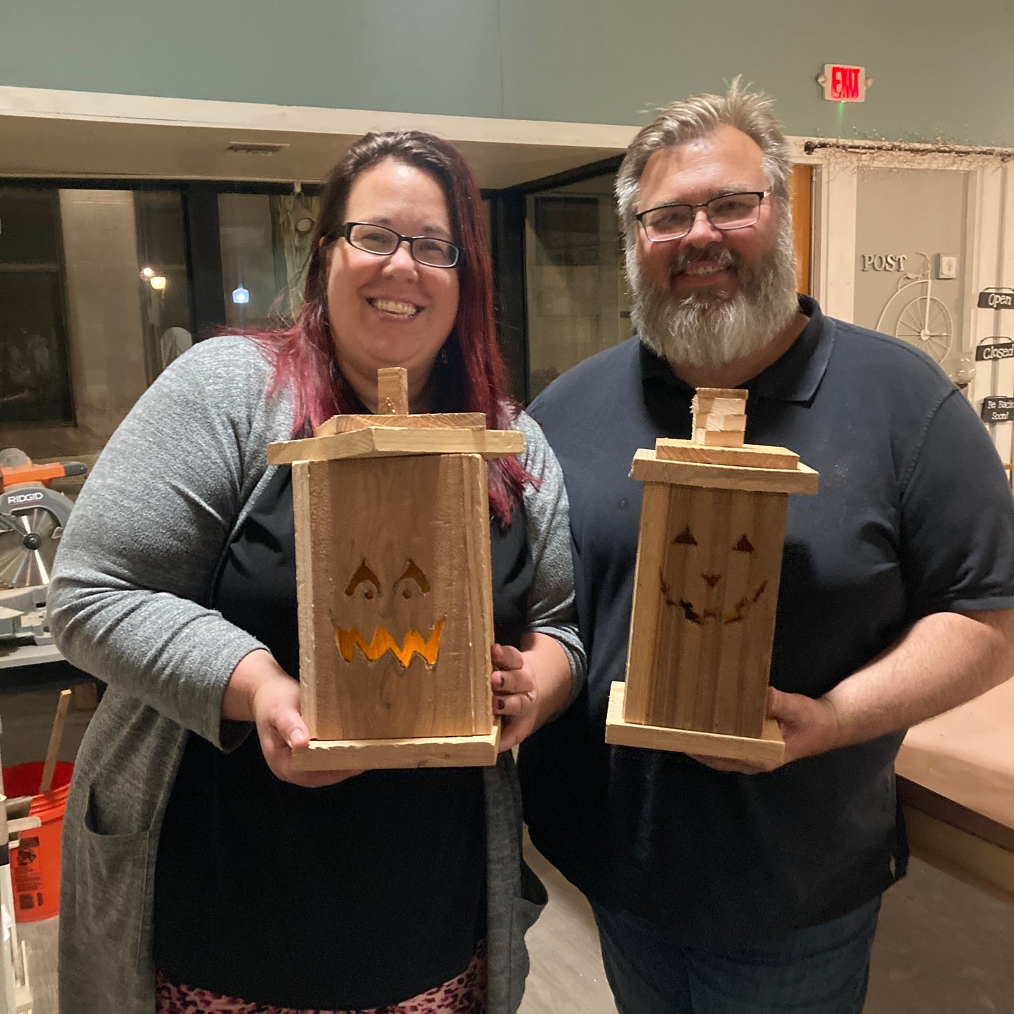 Wooden Jack-O-Lantern Workshop